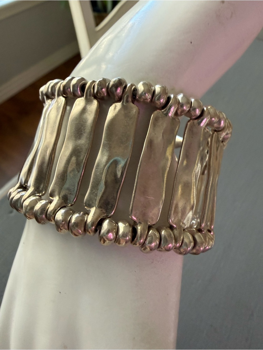 Uno de 50 Lizza Wide Band Bracelet